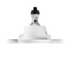 IDEAL LUX Χωνευτό Φωτιστικό Τοίχου SAMBA 1xGU10 Λευκού Χρώματος  – 150116