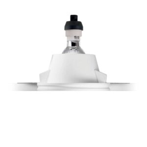 IDEAL LUX Χωνευτό Φωτιστικό Τοίχου SAMBA 1xGU10 Λευκού Χρώματος  – 150116