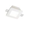 IDEAL LUX Χωνευτό Φωτιστικό Τοίχου SAMBA 1xGU10 Λευκού Χρώματος  – 150116