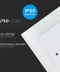 Ανιχνευτής κίνησης χωνευτός Microwave Max 300W LED Λευκός V-TAC – 15021