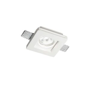 IDEAL LUX Χωνευτό Φωτιστικό Τοίχου SAMBA 1xGU10 Λευκού Χρώματος – 150291