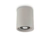 IDEAL LUX Φωτιστικό Σποτ Οροφής OAK 1xGU10 Χρώμα Τσιμέντο – 150437