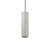 IDEAL LUX Κρεμαστό Φωτιστικό OAK 1xGU10 Χρώμα Τσιμέντου – 150635