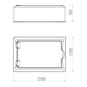 ΠΙΝΑΚΑΣ ΕΞΩΤΕΡΙΚΟΣ ECONOMIC ΠΛΑΣΤΙΚΟΣ 1X12 IP40 (PE+N) EUROLAMP – 151-25122