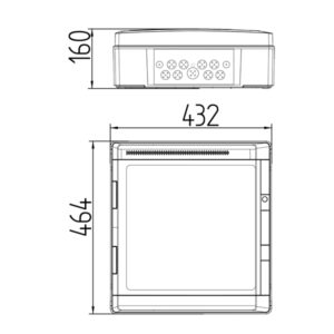 ΠΙΝΑΚΑΣ ΕΞΩΤΕΡΙΚΟΣ GALANT PLUS 2Χ18 IP65 EUROLAMP – 151-25156