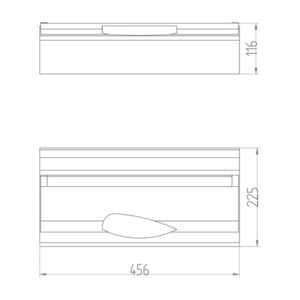 ΠΙΝΑΚΑΣ ΕΞΩΤΕΡΙΚΟΣ ΠΛΑΣΤΙΚΟΣ GREEN 1X20+2 IP40 (PE+N) EUROLAMP – 151-25242