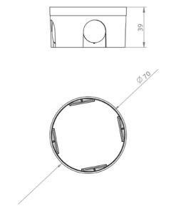 ΜΠΟΥΑΤ ΓΥΨΟΣΑΝΙΔΑΣ Φ74 EUROLAMP – 151-25303