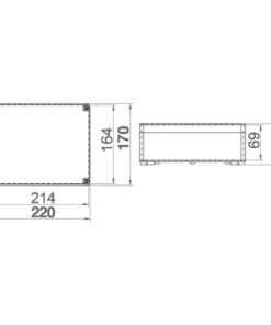 ΜΠΟΥΑΤ ΕΞΩΤΕΡΙΚΟ ΒΙΟΜΗΧΑΝΙΚΟ 220Χ170Χ86 IP65 EUROLAMP – 151-25559