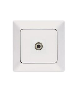 ΠΡΙΖΑ TV F CONNECTOR ΛΕΥΚΗ EUROLAMP ΝΕAD – 152-16011