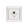 ΠΡΙΖΑ ΤΗΛΕΦΩΝΟΥ MONH RJ 11 ΛΕΥΚΗ EUROLAMP ΝΕAD – 152-16013
