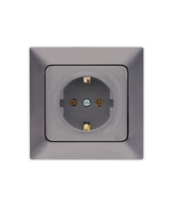 ΠΡΙΖΑ ΣΟΥΚΟ ΠΡΟΣΤΑΣΙΑΣ 16A ΓΡΑΦΙΤΗΣ EUROLAMP ΝΕAD – 152-16301