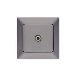 ΠΡΙΖΑ ΤV F CONNECTOR ΓΡΑΦΙΤΗΣ EUROLAMP ΝΕAD – 152-16311