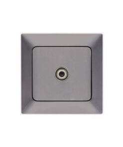 ΠΡΙΖΑ ΤV F CONNECTOR ΓΡΑΦΙΤΗΣ EUROLAMP ΝΕAD – 152-16311