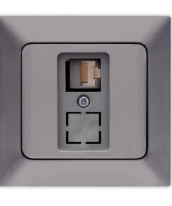 ΠΡΙΖΑ DATA MONH CAT 6 RJ 45 ΓΡΑΦΙΤΗΣ EUROLAMP ΝΕAD – 152-16315