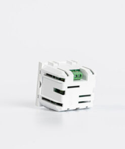 ΠΡΙΖΑ 2 Χ USB MODULES ΛΕΥΚΗ EUROLAMP – 152-20058