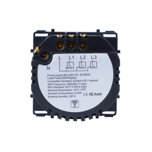 SMART WIFI ΔΙΠΛΟΣ ΔΙΑΚΟΠΤΗΣ ΑΦΗΣ 600W L+N MODULAR EUROLAMP – 152-60661