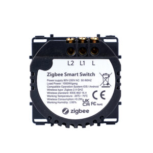 SMART ZIGBEE ΔΙΠΛΟΣ ΔΙΑΚΟΠΤΗΣ ΑΦΗΣ 1000W LIVE ONLY MODULAR EUROLAMP – 152-60671