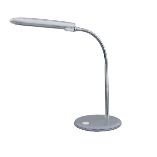 Φωτιστικό Γραφείου LED 5W Γκρι Φυσικό Λευκό 4000K ACA DECOR – 15205LEDGY