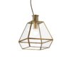IDEAL LUX Κρεμαστό Φωτιστικό ORANGERIE 1XE27 Χρυσού Χρώματος – 152776