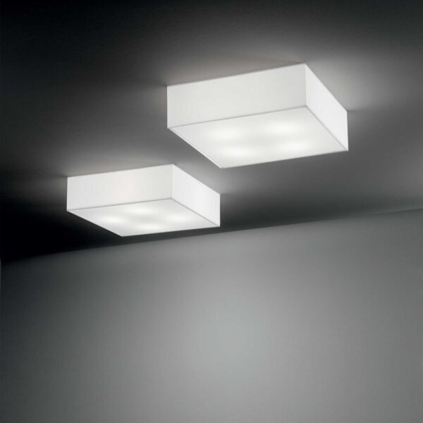IDEAL LUX Φωτιστικό Οροφής RITZ 4xE27 Λευκού Χρώματος – 152875