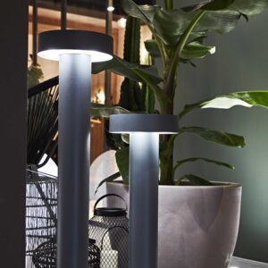 IDEAL LUX Φωτιστικό Κολωνάκι TESLA 4xG9 IP44 Καφέ Χρώματος – 316048