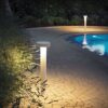 IDEAL LUX Φωτιστικό Κολωνάκι TESLA 4xG9 IP44 Καφέ Χρώματος – 316048