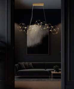 Κρεμαστό Φωτιστικό οροφής LED 28W 3000K Xρυσoύ Χρώματος V-TAC – 15339