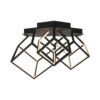 Φωτιστικό οροφής LED 46W 3000K Mαύρο Χρώματος Dimmable V-TAC – 15342