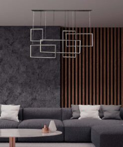 Κρεμαστό φωτιστικό οροφής LED 45W 3000K Μαύρου Χρώματος V-TAC – 15344