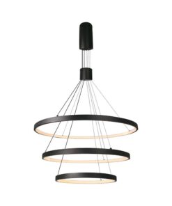 Kρεμαστό φωτιστικό οροφής LED 46W 3000K Mαύρου Χρώματος V-TAC – 15345