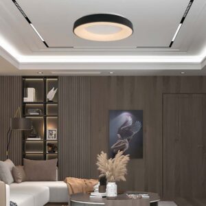 Φωτιστικό οροφής LED 49W 3000Κ Mαύρου Χρώματος V-TAC – 15346