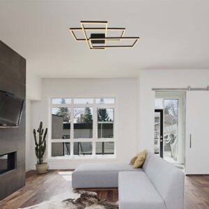 Φωτιστικό οροφής LED 47W 3000K Mαύρου Χρώματος Dimmable V-TAC – 15347