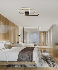 Φωτιστικό οροφής LED 47W 3000K Mαύρου Χρώματος Dimmable V-TAC – 15347