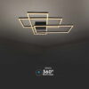 Φωτιστικό οροφής LED 47W 3000K Mαύρου Χρώματος Dimmable V-TAC – 15347
