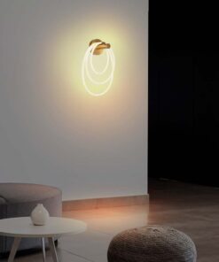 Επιτοίχιο φωτιστικό LED 37W 3000K Xρυσού Χρώματος V-TAC – 15348