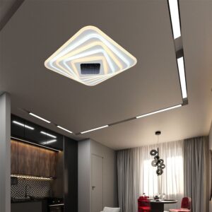 Φωτιστικό οροφής LED 150W Λευκού Χρώματος Dimmable με χειριστήριο V-TAC – 15356
