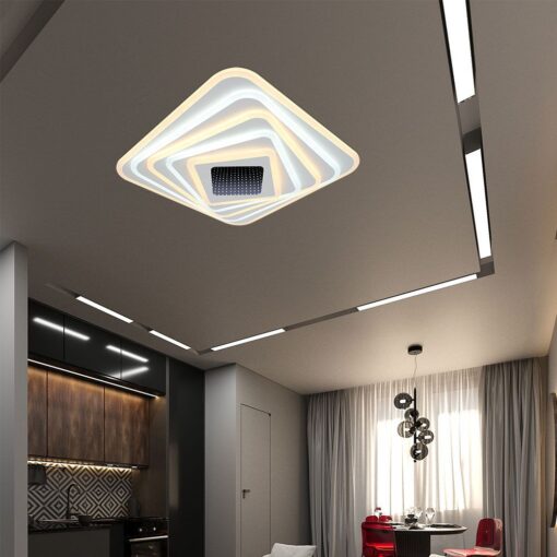 Φωτιστικό οροφής LED 150W Λευκού Χρώματος Dimmable με χειριστήριο V-TAC – 15356