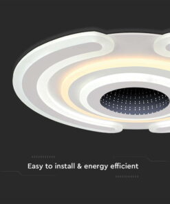 Φωτιστικό οροφής LED 95W Λευκού Χρώματος Dimmable με Χειριστήριο V-TAC – 15358