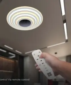 LED φωτιστικό οροφής LED 125W Λευκού Χρώματος Dimmable και χειριστήριο V-TAC – 15359