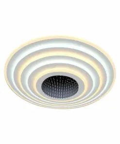 LED φωτιστικό οροφής LED 125W Λευκού Χρώματος Dimmable και χειριστήριο V-TAC – 15359