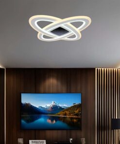 Φωτιστικό οροφής LED 130W Λευκού Χρώματος Dimmable με χειριστήριο V-TAC – 15360