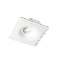 IDEAL LUX Χωνευτό Φωτιστικό ZEPHYR 1xGU10 Λευκού Χρώματος- 155722