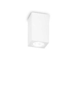 IDEAL LUX Φωτιστικό Οροφής TOWER 1xGU10 Λευκού Χρώματος – 155791