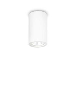 IDEAL LUX Φωτιστικό Οροφής TOWER 1xGU10 Λευκού Χρώματος – 155869