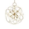 IDEAL LUX Κρεμαστό Φωτιστικό KONSE 7xE27 Χρυσού Χρώματος – 156033