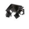 IDEAL LUX Φωτιστικό Οροφής MOUSE 4xGU10 Μαύρου Χρώματος – 156712