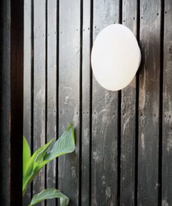 IDEAL LUX Απλίκα Τοίχου BUBBLE 2xG9 IP54 Λευκού Χρώματος – 158907