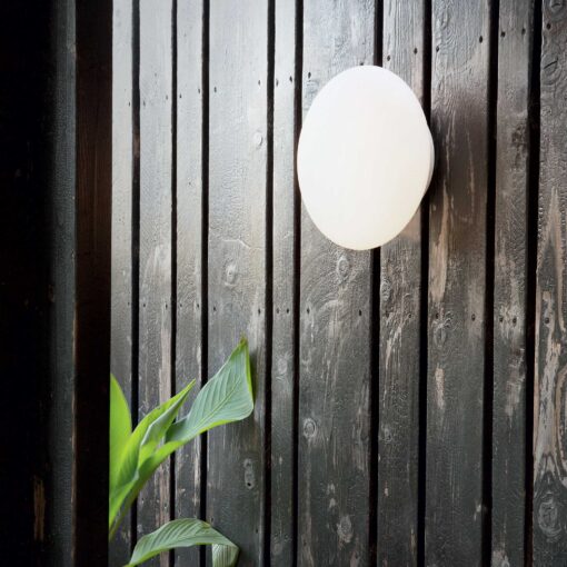 IDEAL LUX Απλίκα Τοίχου BUBBLE 2xG9 IP54 Λευκού Χρώματος – 158907