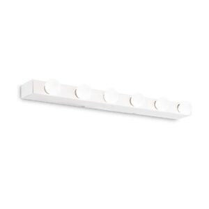 IDEAL LUX Απλίκα Τοίχου PRIVE 6xE14 Λευκού Χρώματος – 159423
