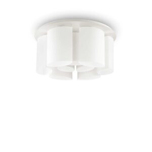 IDEAL LUX Φωτιστικό Οροφής ALMOND 9xE27 Λευκού Χρώματος – 159645